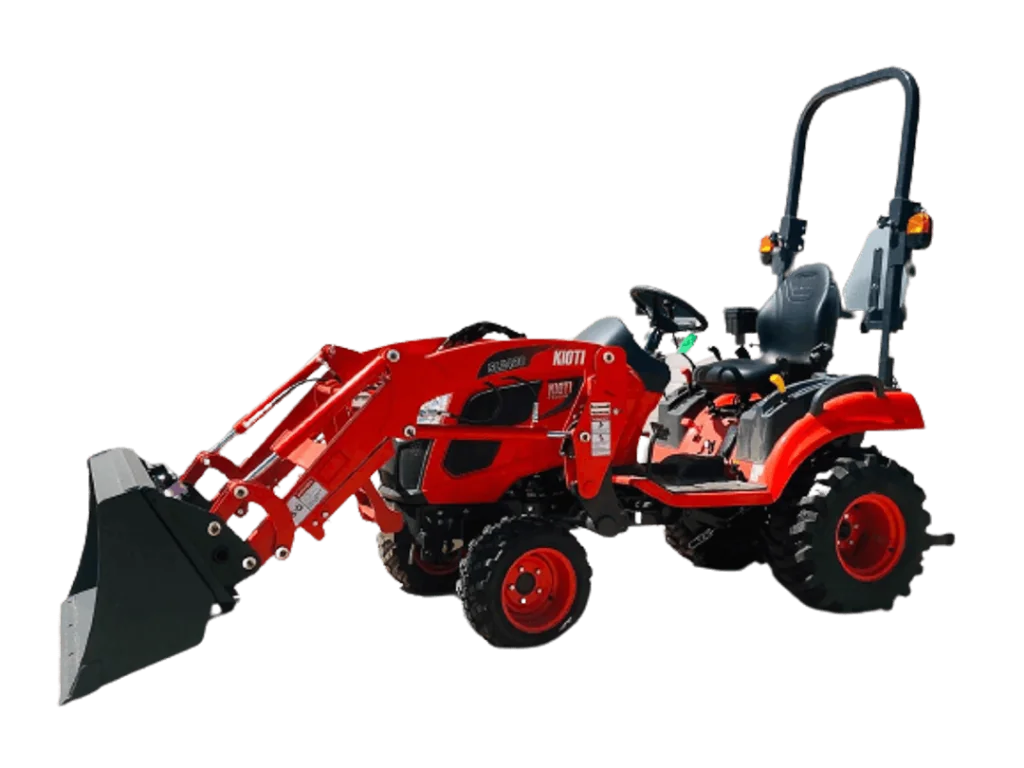 Kioti CS Series Sub Compact Tractor with Loader CS2220 HST Drifters